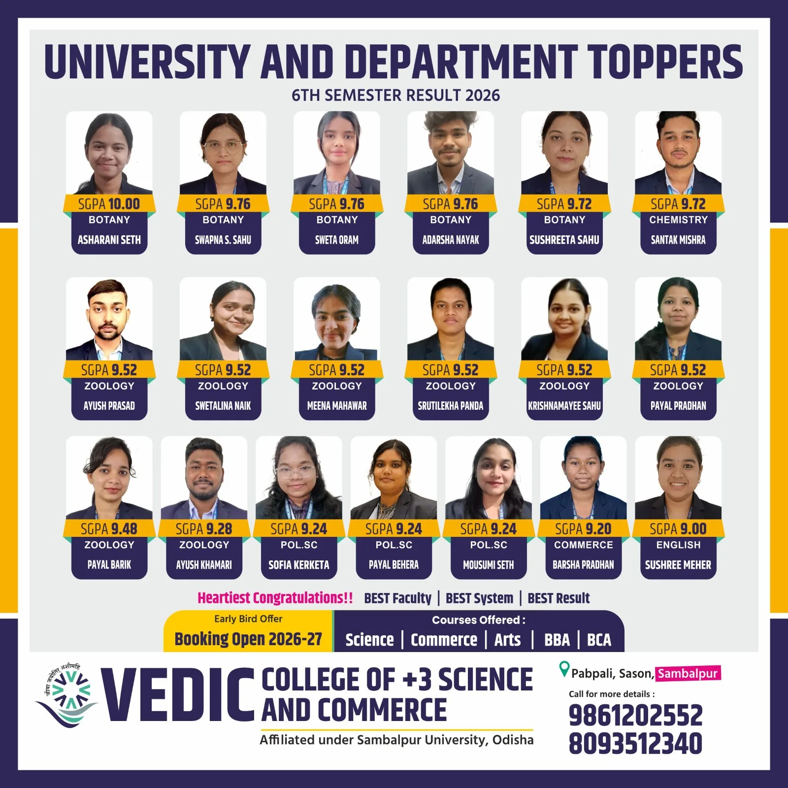 Admissions